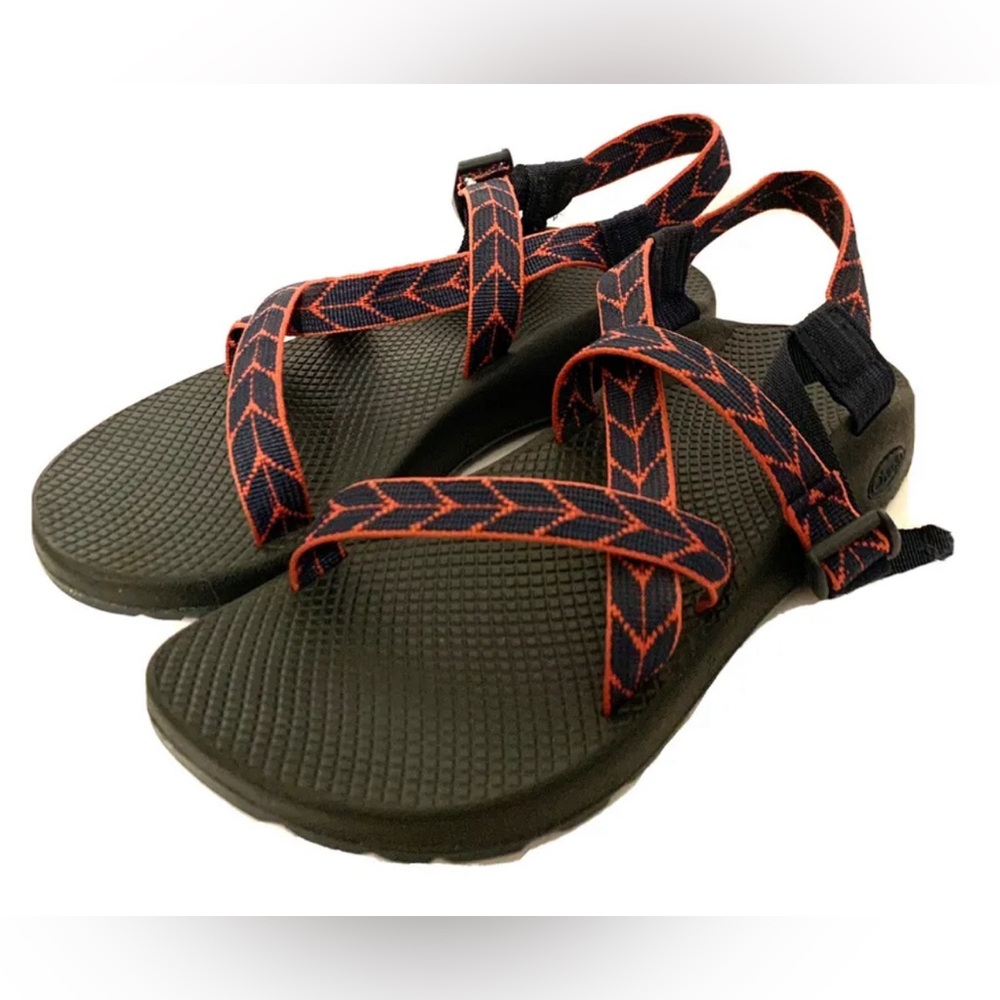 Chaco Z1 Classic Women’s Size 11 Blue Red Sport Hiking Sandals Clean - Picture 6 of 6